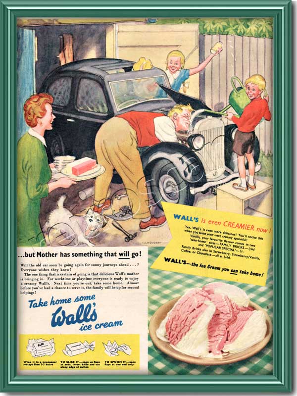 1954 Walls Ice Cream