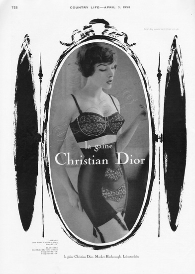 1958 Christian Dior Lingerie