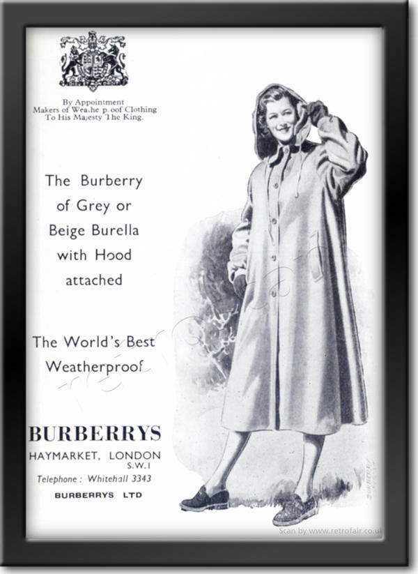 1953 vintage Burberry