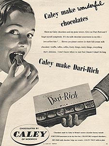 1953 ​Caley Dari-Rich - vintage ad