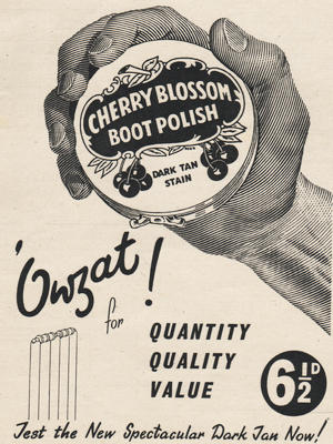 1953 Cherry Blossom - vintage ad