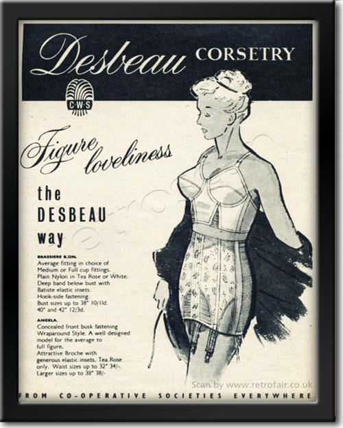 vintage Desbeau Corsets 