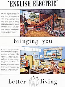 1953 ​English Electric - vintage ad