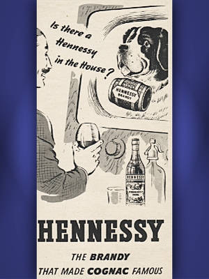 1953 ​Hennessy - vintage ad