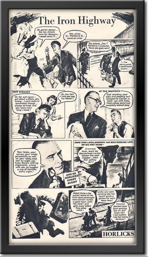 1953 Horlicks advert