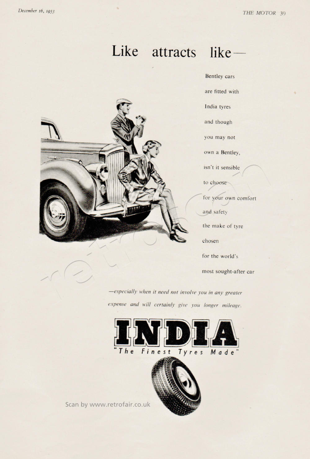 1953 India Tyres