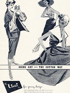 ​1953 Linzi vintage ad