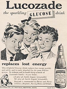 1953 ​Lucozade vintage ad