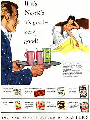  1953 ​Nestles - vintage ad