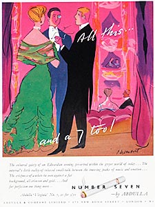 1953 No. 7 - vintage ad