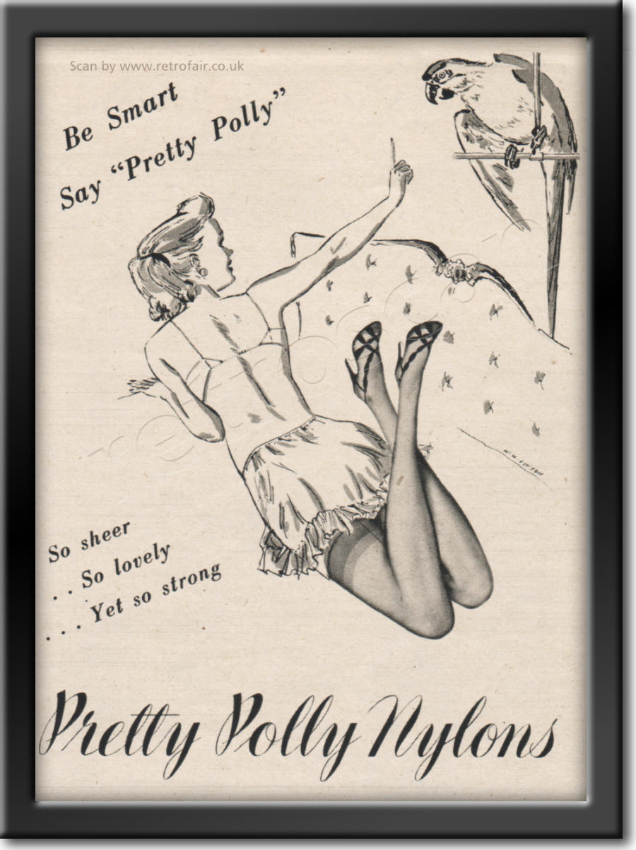 1953 Pretty Polly retro advert