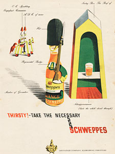  1953 Schweppes - vintage ad