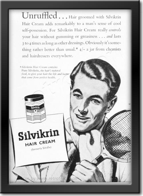 1953 Silvikrin Hair Cream 