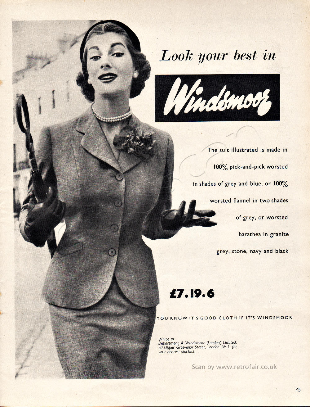 1953 Windsmoor Fashions - unfarmed
