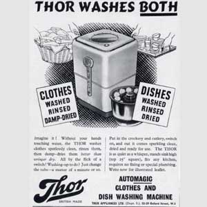 1949 Thor Automagic - vintage ad