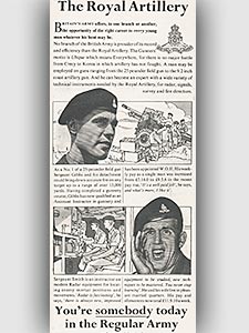 1954 Army Recruitment - vintage ad
