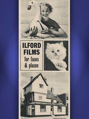 1954 Ilford - vintage ad