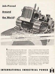 1954 International Harvester - vintage ad