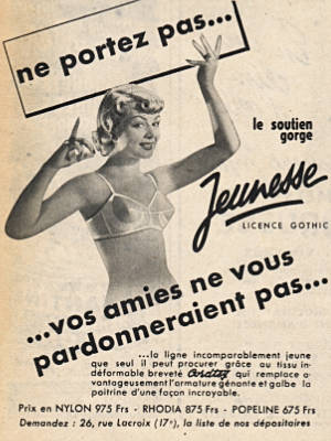 1954 ​Jeunesse - vintage ad