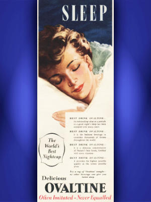 1954 Ovaltine - vintage ad