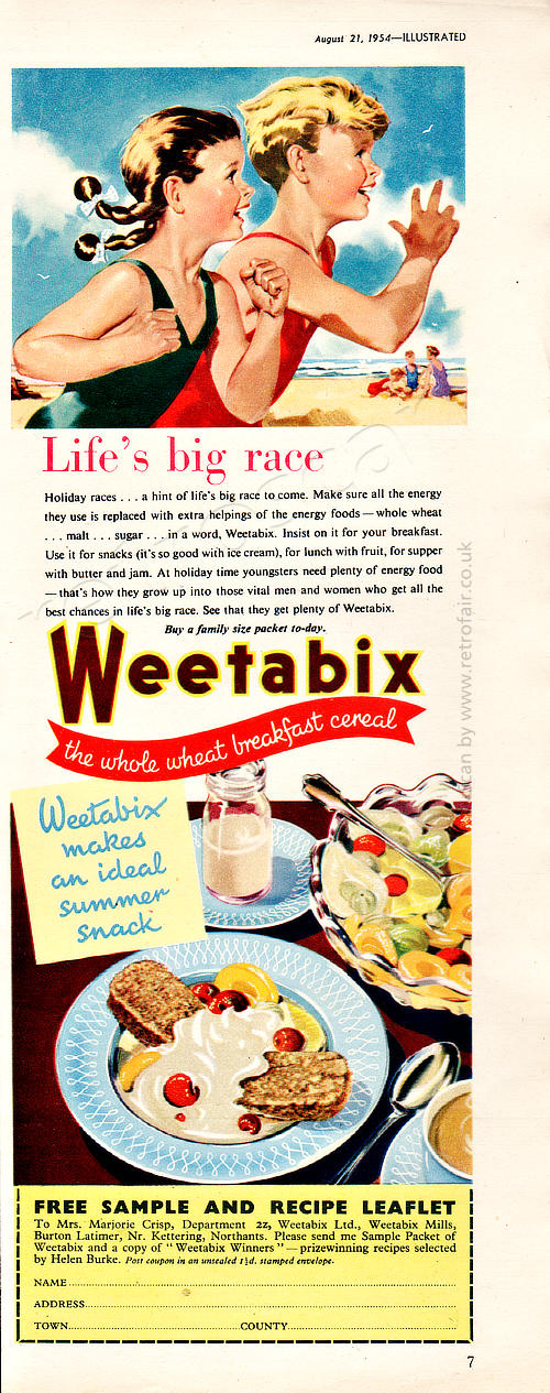 54 Weetabix Breakfast Cereal