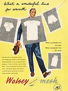 1954 Wolsey vintage ad