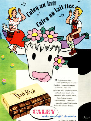 1955 Caley Dari-Rich - vintage ad