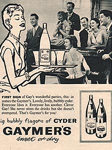 1955 Gaymer's - vintage ad