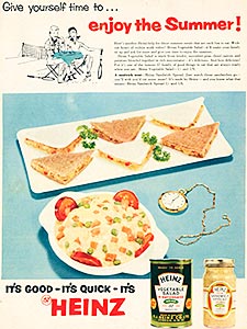 1955 Heinz - vintage ad