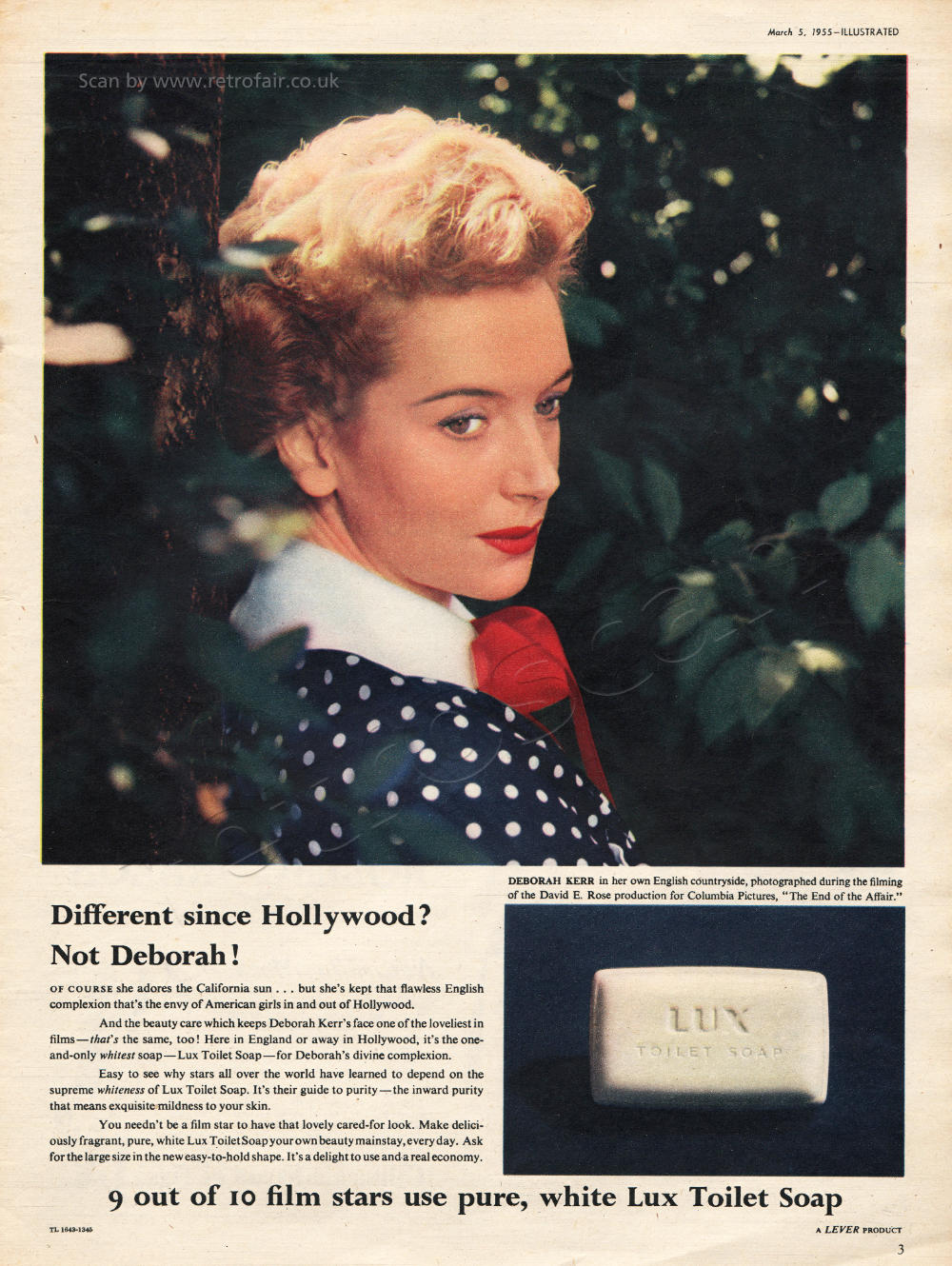 1955 Lux Toilet Soap