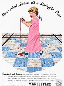 1955 Marleyflex vintage ad
