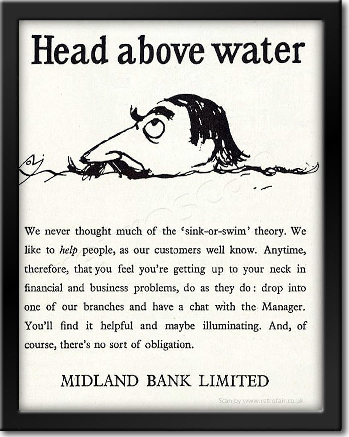 old Midland Bank advert