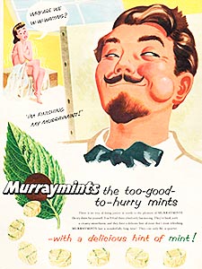 1955 ​Murraymints - vintage ad