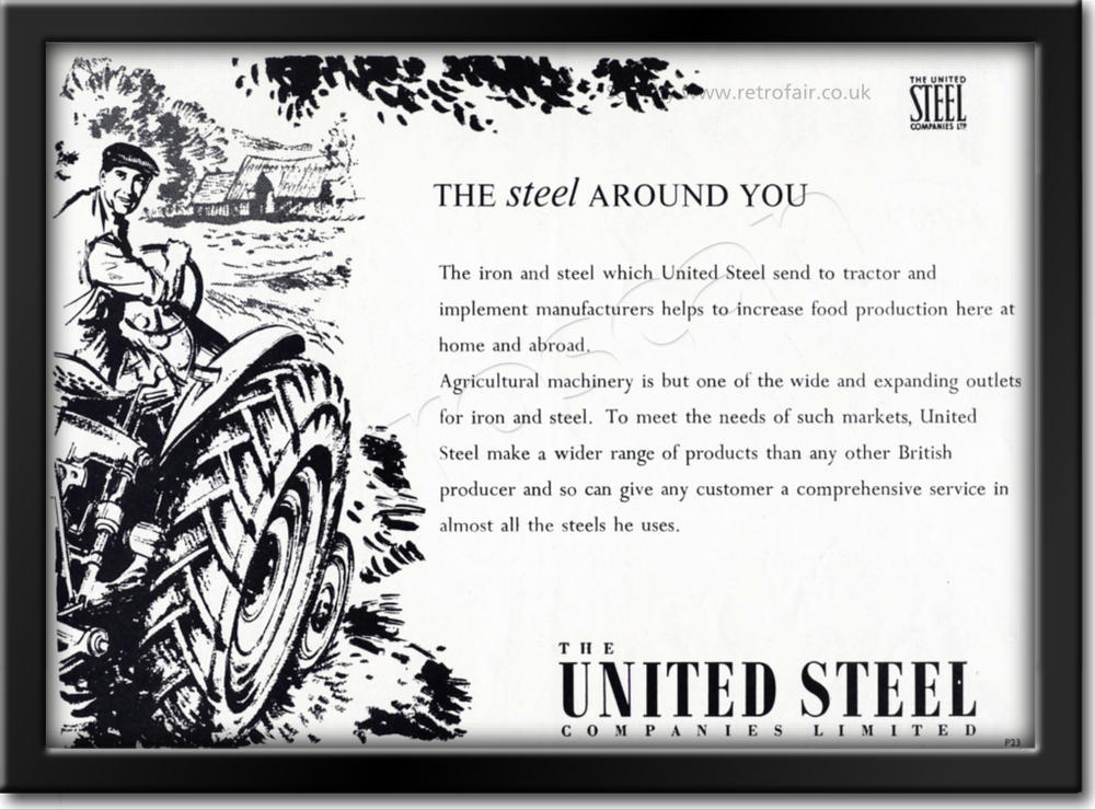 1955 United Steel  - framed preview