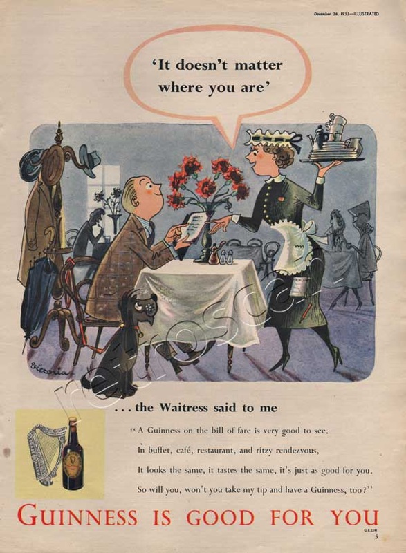 1953 Guinness ad