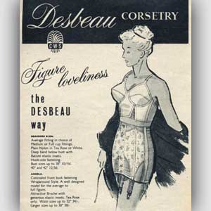 1953 Desbeau corsets