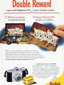  1951 Kodak - vintage ad
