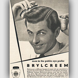 1954 Brylcreem - vintage ad