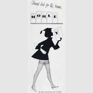 1958 Morley Stockings