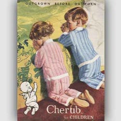 1952 Cherub - vintage ad