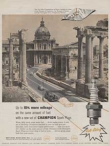 1954 Champion Spark Plugs