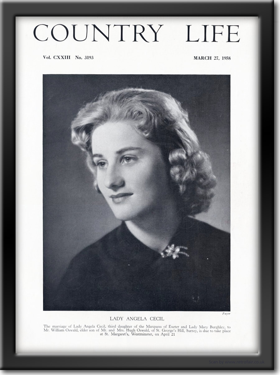 1958 Lady Angela Cecil