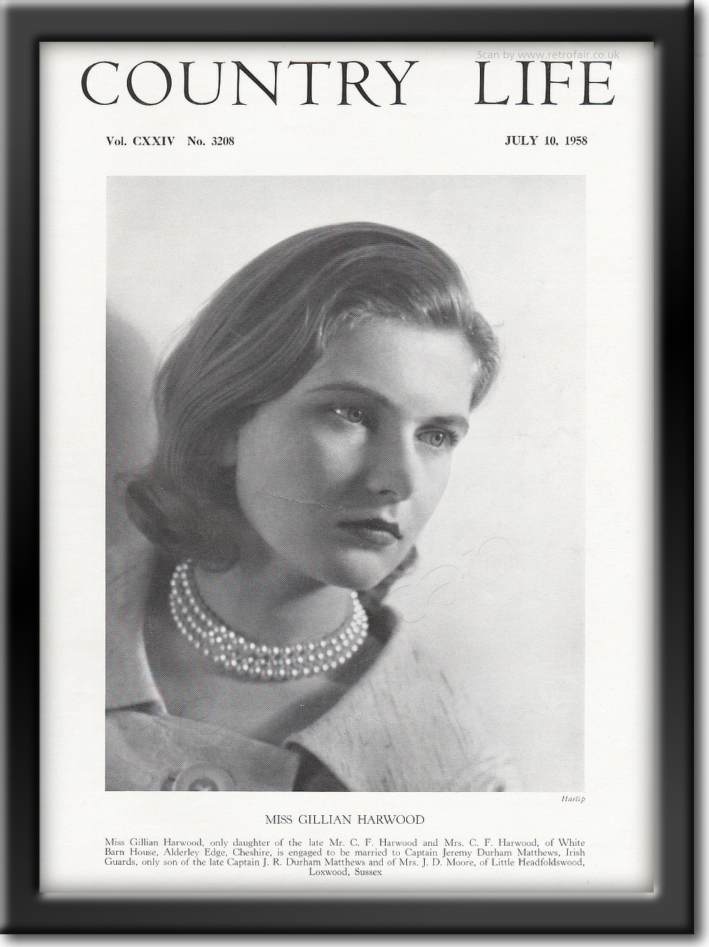1958 Miss Gillian Harwood