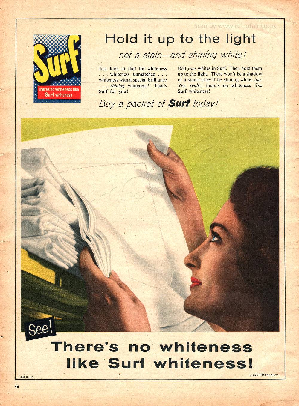 1958 Surf Washing Powder unframed preview