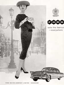 1958 Ford Motors - vintage ad