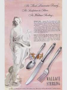 1948 Wallace Sterling Stradivari Cutlery