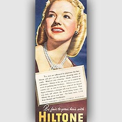 1950 Hiltone - vintage ad