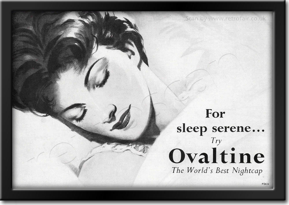 1959 Ovaltine vintage ad
