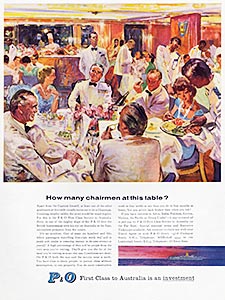 1959 P & O Orient - vintage ad