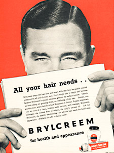 1955 ​Brylcreem - vintage ad